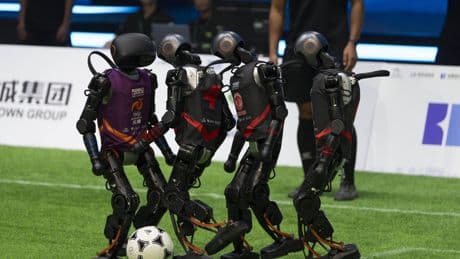 China's humanoid robots generate more soccer excitement than their human counterparts