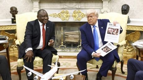 Rencontre Trump-Ramaphosa : le président sud-africain évite le pire après des échanges tendus