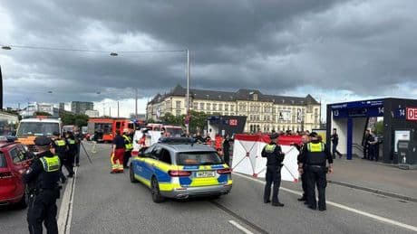 Gewalttat: Messerangriff in Hamburg: Was wir wissen - und was nicht