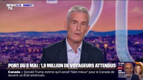 Grève SNCF: "Jusqu'à jeudi, tous les trains circulent et entre vendredi et dimanche, on prévoit de faire circuler 9 trains sur 10", affirme Alain Krakovtich, directeur de TGV-Intercités