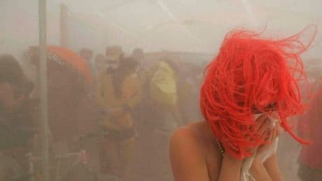 Burning Man hit with massive dust storms