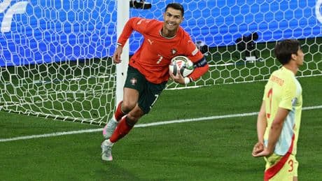 Cristiano Ronaldo'dan tarihe geçen gol