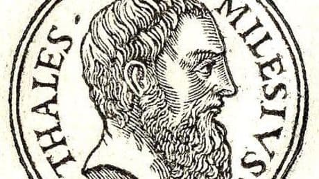 Tales de Mileto, uno de los siete sabios de Grecia