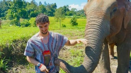 I saw kaleidoscopic light before going permanently blind after taking free shots in Laos that killed 6