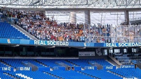 LaLiga denuncia cánticos contra el Real Zaragoza en el Reale Arena