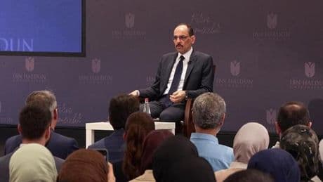 MİT Başkanı İbrahim Kalın, İbn Haldun Akademi'nin kapanış dersine katıldı