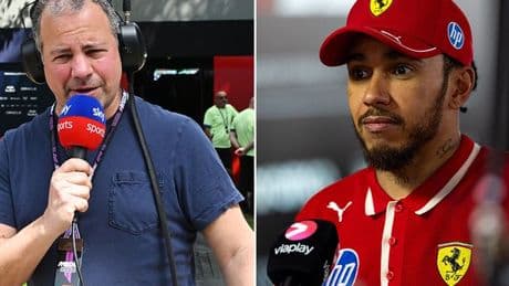 Sky Sports F1 star Ted Kravitz calls out key Ferrari figure over Lewis Hamilton treatment