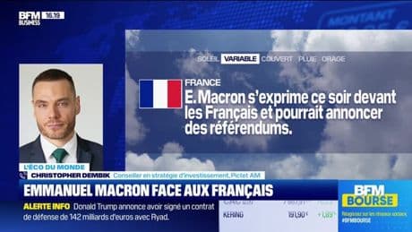L'éco du monde : E. Macron ce soir, faudra-t-il un référendum sur la retraite par capitalisation ? - 13/05