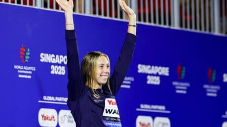 Gretchen Walsh Overcomes Illness To Win First Individual World Title