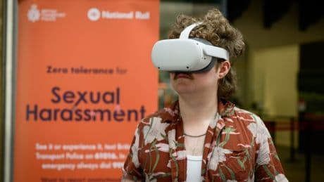 VR gave me a grim insight into what women experience on trains