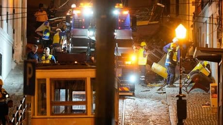 Kabel war offenbar Ursache für das Unglück in Lissabon