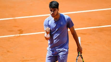 Tennis : Alcaraz fonce au 3e tour à Rome, Dimitrov trébuche