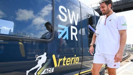 Cameron Norrie boards special Wimbledon train after being handed tough draw