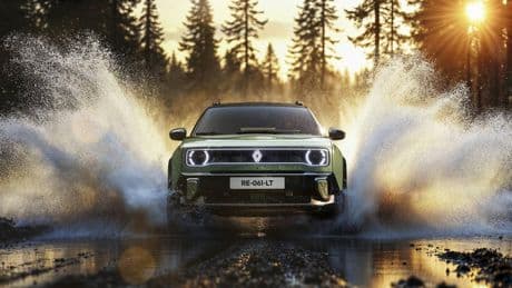 El Renault 4 más aventurero también juega en Roland Garros