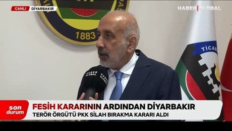 DTSO'dan terör örgütü PKK'nın kendini fesih adımına ilişkin açıklama: "Karşılıklı güven artırıcı adımları görebiliyoruz"