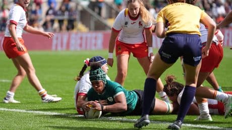 Ireland see off battling Spain in high-scoring World Cup showdown
