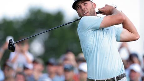 Sam Burns holds slim one-shot lead entering final round in unexpected leaderboard at US Open