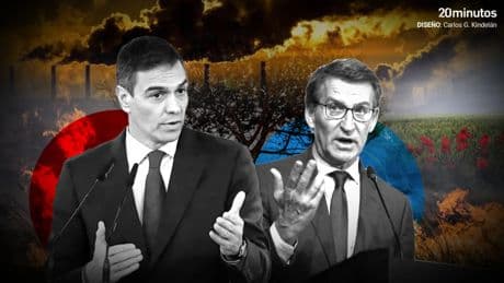 Sánchez y Feijóo enfrentan sus medidas ante la emergencia climática y los incendios: estos son los modelos que defiende cada uno