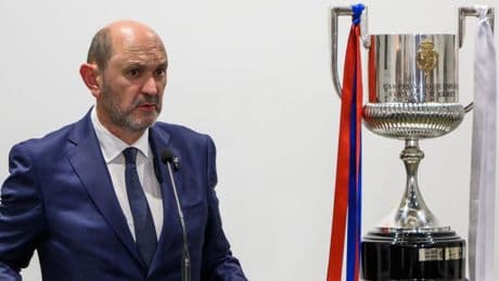 Pleno de Rafael Louzán con el Barça