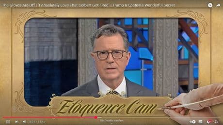 Jetzt mit blanken Fäusten: Stephen Colbert nimmt in der „Late Show“ Trump und CBS auseinander