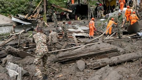 Rescuers search for missing flash flood victims in remote Kashmir village