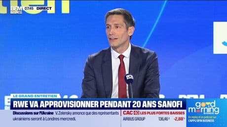 Le Grand entretien : RWE va approvisionner pendant 20 ans Sanofi - 22/04