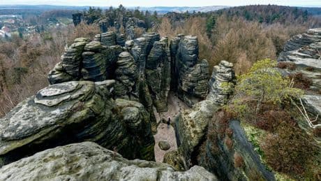Ausflug ab Dresden: Wanderung in den Tyssaer Wänden