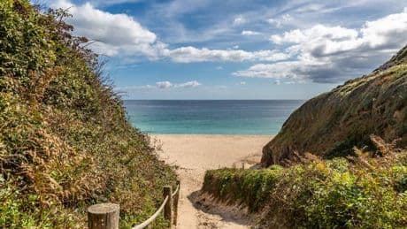 Hidden UK beach with 'Caribbean' vibes and crystal-clear water that rivals Spain's Costa Brava