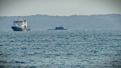 Übungsfahrt in der Ostsee - U-Boot vor Rügen entdeckt