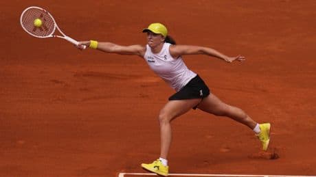 Iga Swiatek: "No sé si es un partido o algo más, llevo semanas así"