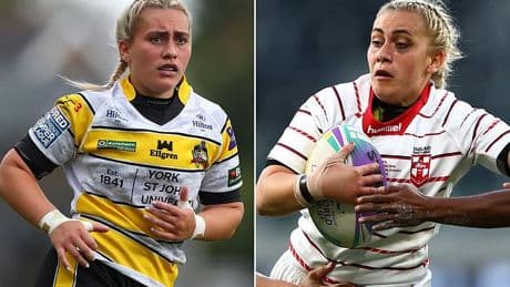 Women's rugby league player is sent off for allegedly asking a referee a shocking X-rated question: 'I'm not having you saying that'