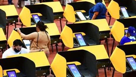 Voting machine company linked to Trump conspiracy used LA funds to create slush fund for bribing officials: prosecutors