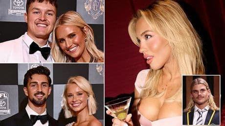 Bad news for Tammy? Footy WAGs told to cool their heels ahead of the AFL's biggest awards night of the year: 'It's not who has the hottest girlfriend'