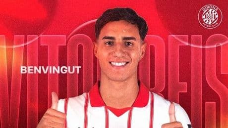 El Girona anuncia el fichaje del central Vitor Reis, tercera incorporación para Míchel