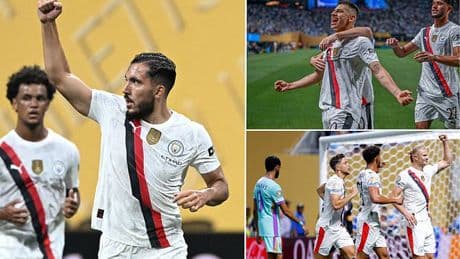 Man City 6-0 Al Ain: Rayan Cherki scores on debut in Club World Cup rout as Pep Guardiola's men qualify for the round of 16 with one game to spare