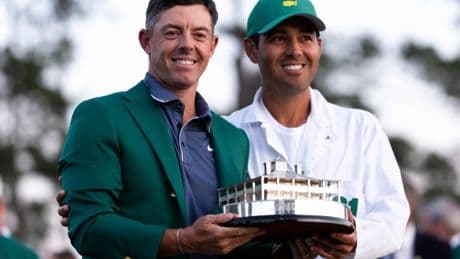 Nick Faldo names top five golfers in history after Rory McIlroy wins the Masters