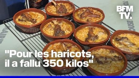 ROBIN DE BFM - Toulouse bat le record du plus grand cassoulet du monde