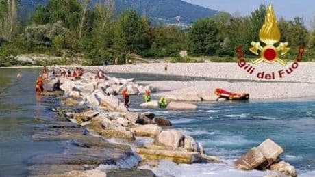 Bimba di dieci anni annega nel fiume nel Trevigiano
