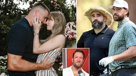 Dave Portnoy says Taylor Swift is the only reason Jason and Travis Kelce are raking in big-money... amid reports their beer company is now worth $200MILLION