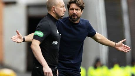 Russell Martin shown Rangers red card for handball fury in Middlesbrough clash as reason for touchline exile revealed