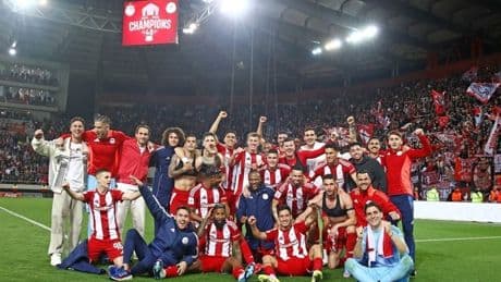 Yunanistan'da şampiyon Olympiakos