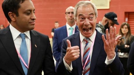 Noche de vértigo en Inglaterra: la extrema derecha gana las primeras elecciones parciales al Parlamento por seis votos