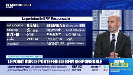 Le portefeuille "BFM-Responsable" - 07/07