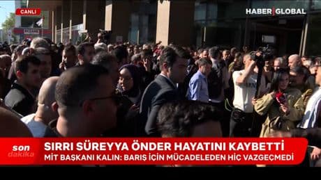 Sırrı Süreyya Önder’in dostları ve sevenleri hastaneye akın etti