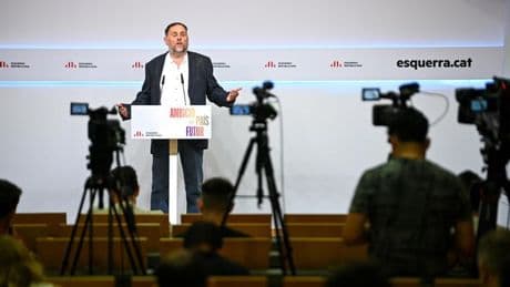 Junqueras admite que las negociaciones sobre la nueva financiación van "mal" y culpa a Montero