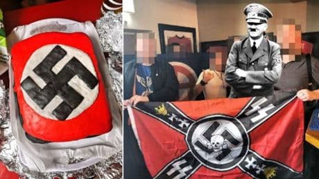 Nine arrested after group celebrated Hitler’s birthday with cake at a pub