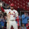 Cardinals 1B Contreras begins serving 4-game suspension; Arenado could start rehab assignment