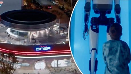 Tesla opent futuristisch restaurant in Los Angeles