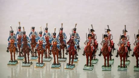 Kulmbach: Kleine Figuren und große Schlachten im Zinnfigurenmuseum