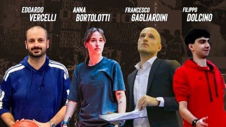 Derthona Basketball Lab:&nbsp;quattro nuovi innesti nello staff del settore giovanile